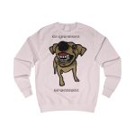 Sudadera clasica - Rosa bebe - Camiseta «Ca que ladra no mossega»