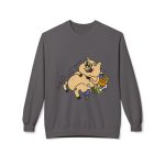 Sudadera Softstyle cuello redondo - Gris marengo - Camiseta «Sadoll com porc»