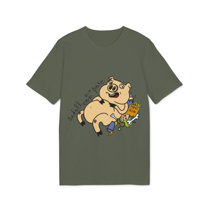 Camiseta Creator 2.0 - Caqui - Camiseta «Sadoll com porc»