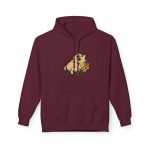 Sudadera Softstyle con capucha - Granate - Camiseta «Sadoll com porc»