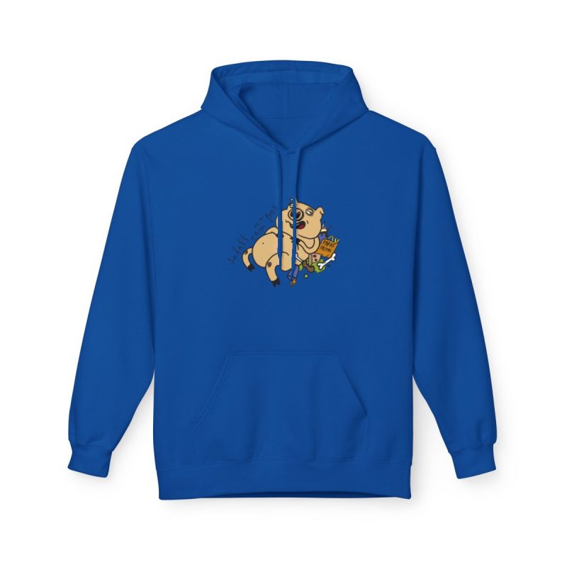 Sudadera Softstyle con capucha - Azul royal - Camiseta «Sadoll com porc»