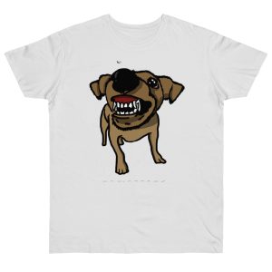 Camiseta punto liso - Blanco - Camiseta «Ca que ladra no mossega»