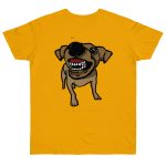 Camiseta punto liso - Albaricoque - Camiseta «Ca que ladra no mossega»
