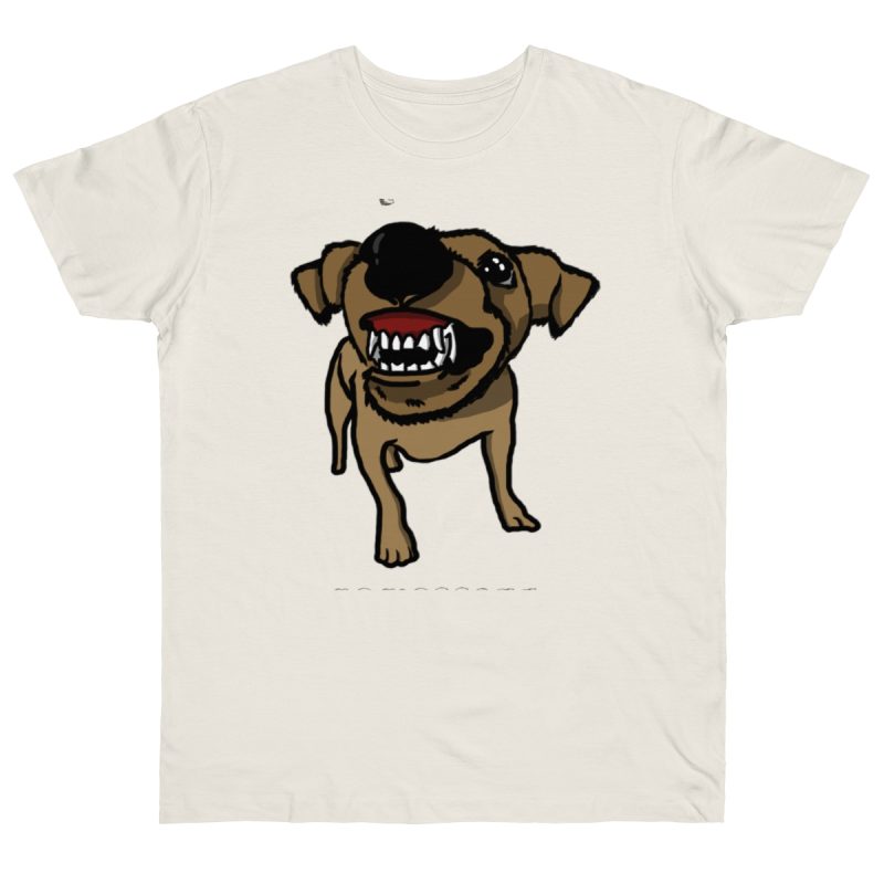 Camiseta punto liso - Natural - Camiseta «Ca que ladra no mossega»