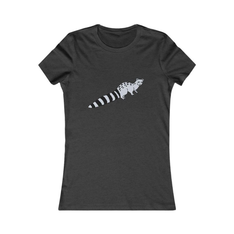 Camiseta mujer Favorite - Gris antracita jaspeado - Geneta