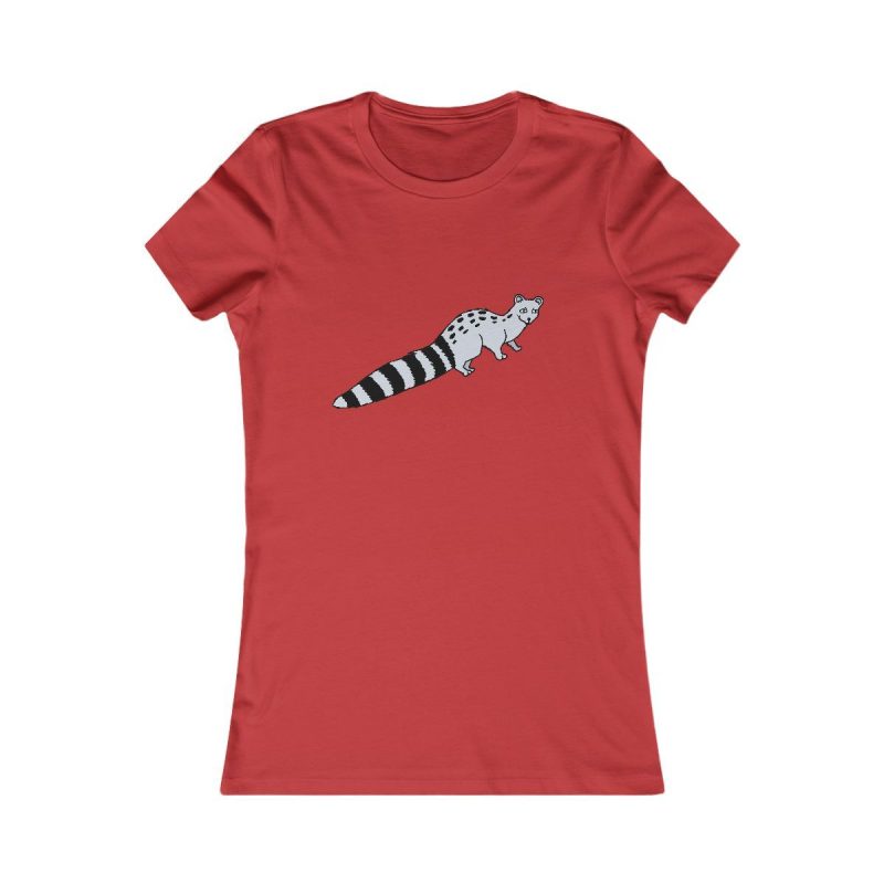 Camiseta mujer Favorite - Rojo - Geneta