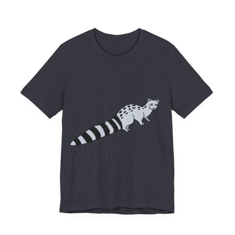 Camiseta jersey manga corta - Azul marino jaspeado - Geneta