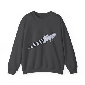 Sudadera cuello redondo - Gris oscuro jaspeado - Geneta