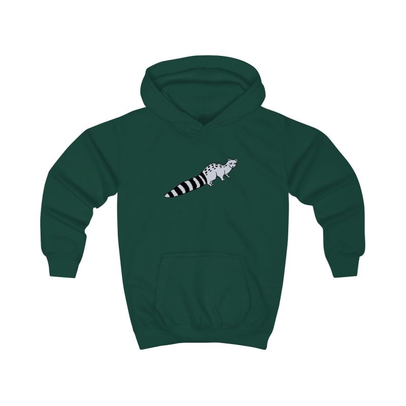 Sudadera con capucha infantil - Verde botella - Geneta Sudadera con capucha infantil - Verde botella - Geneta