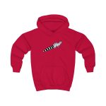Sudadera con capucha infantil - Rojo fuego - Geneta Sudadera con capucha infantil - Rojo fuego - Geneta