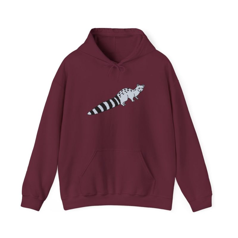 Sudadera con capucha - Granate - Geneta
