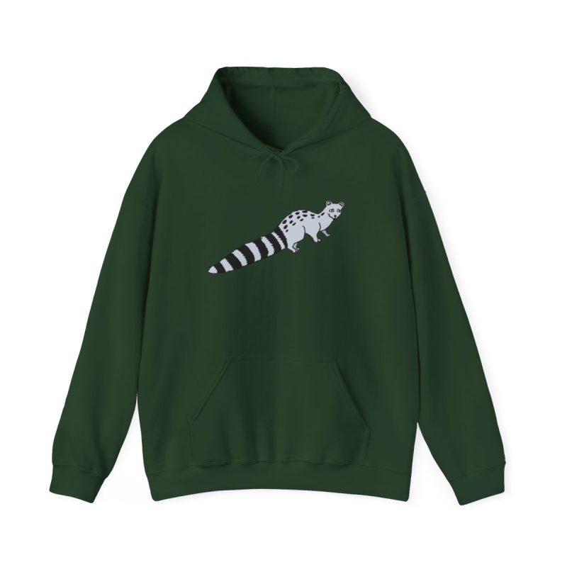 Sudadera con capucha - Verde bosque - Geneta