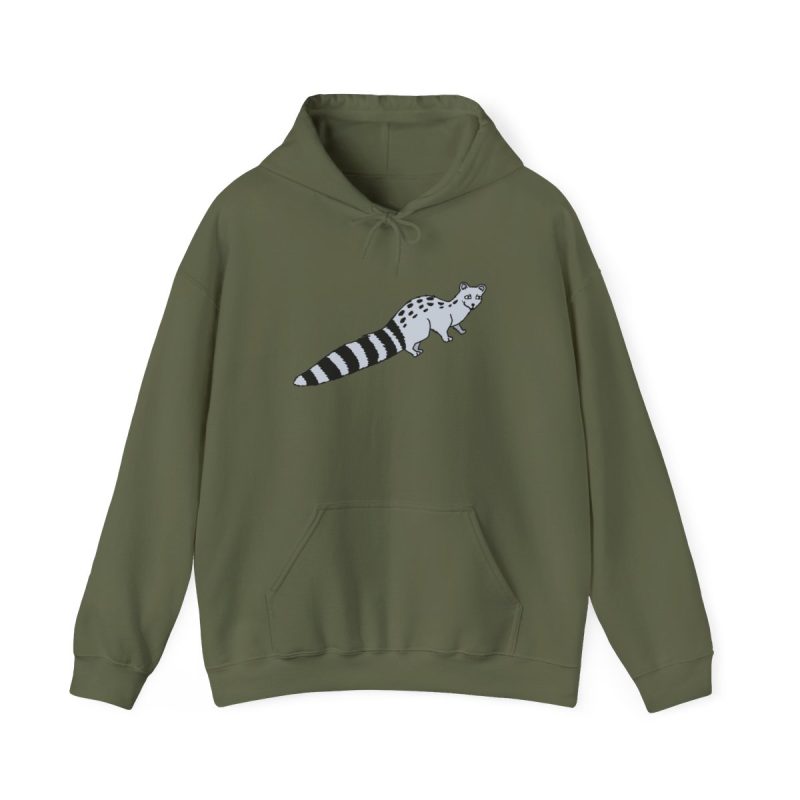 Sudadera con capucha - Verde militar - Geneta