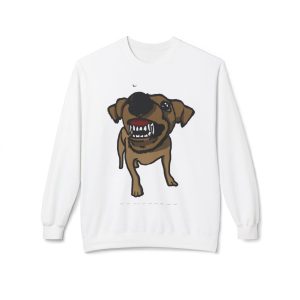 Sudadera Softstyle cuello redondo - Blanco - Camiseta «Ca que ladra no mossega»