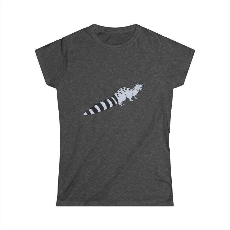Camiseta mujer Softstyle - Gris oscuro jaspeado - Geneta