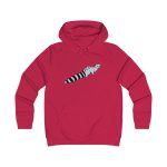 Sudadera universitaria mujer - Rojo fuego - Geneta