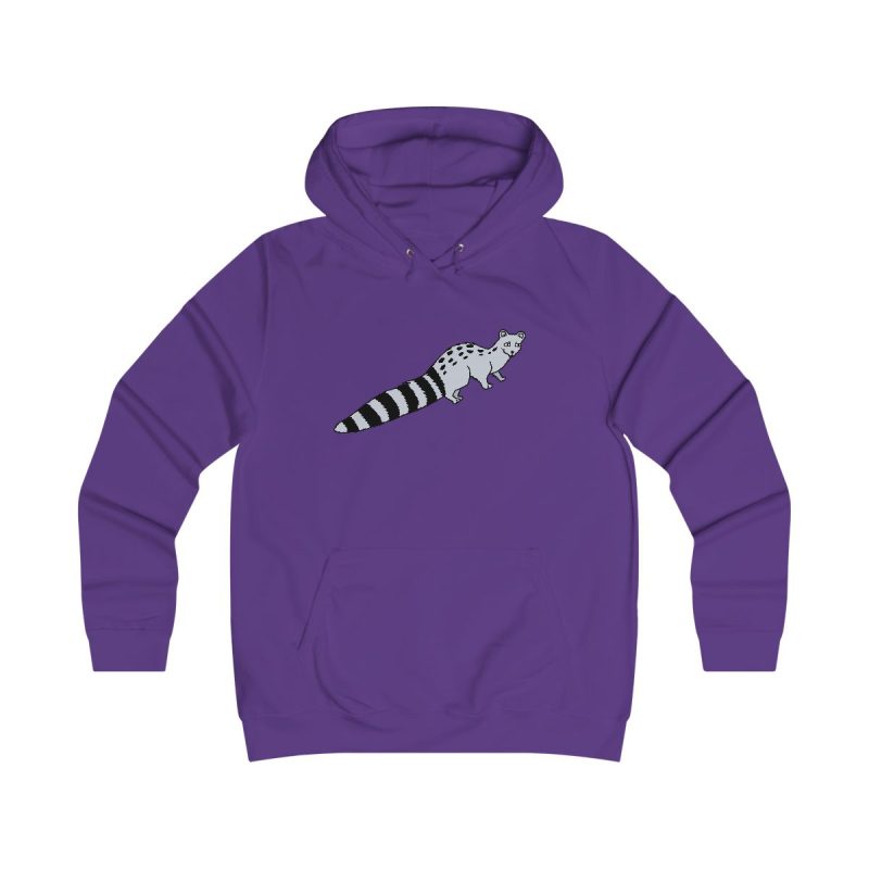 Sudadera universitaria mujer - Morado - Geneta