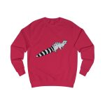 Sudadera clasica - Rojo fuego - Geneta Sudadera clasica - Rojo fuego - Geneta
