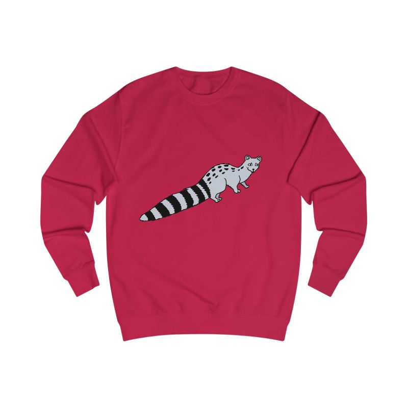 Sudadera clasica - Rojo fuego - Geneta