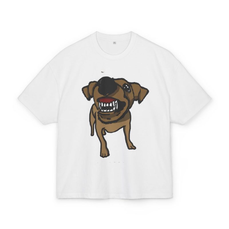 Camiseta box ultra gruesa - Blanco - Camiseta «Ca que ladra no mossega»