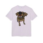 Camiseta oversize gruesa - Lila - Camiseta «Ca que ladra no mossega»