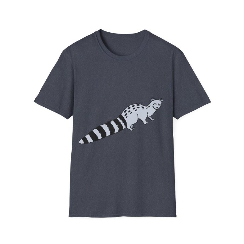 Camiseta Softstyle - Azul marino jaspeado - Geneta