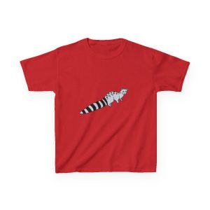 Camiseta infantil algodon grueso - Rojo - Geneta