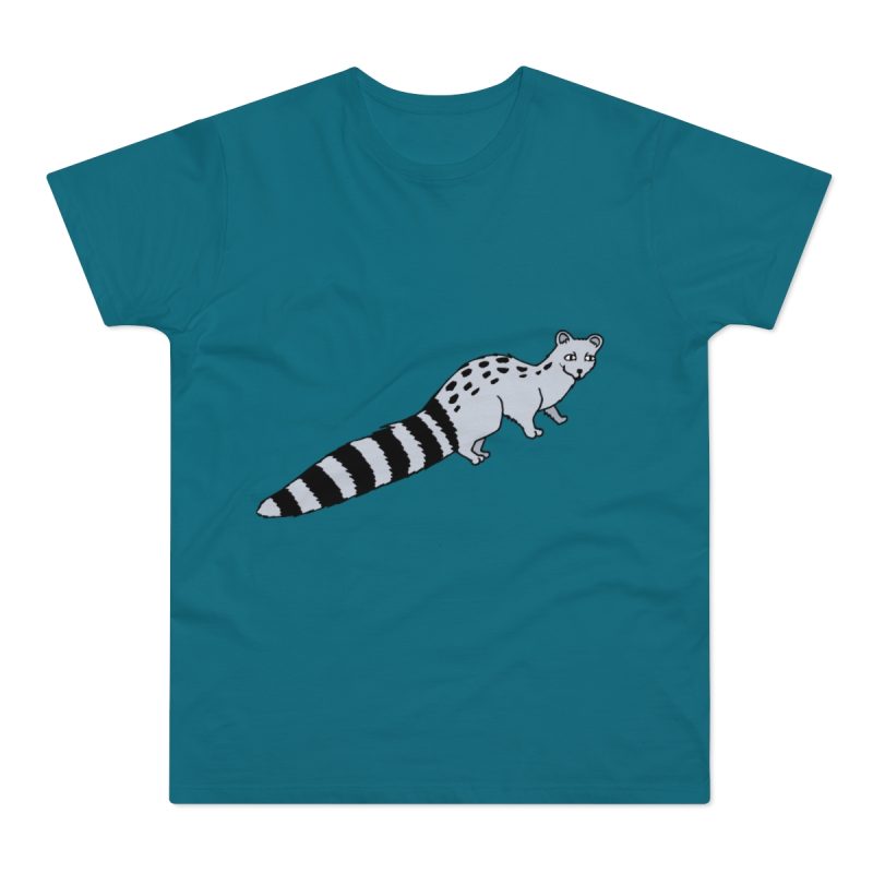 Camiseta hombre punto liso - Azul diva - Geneta