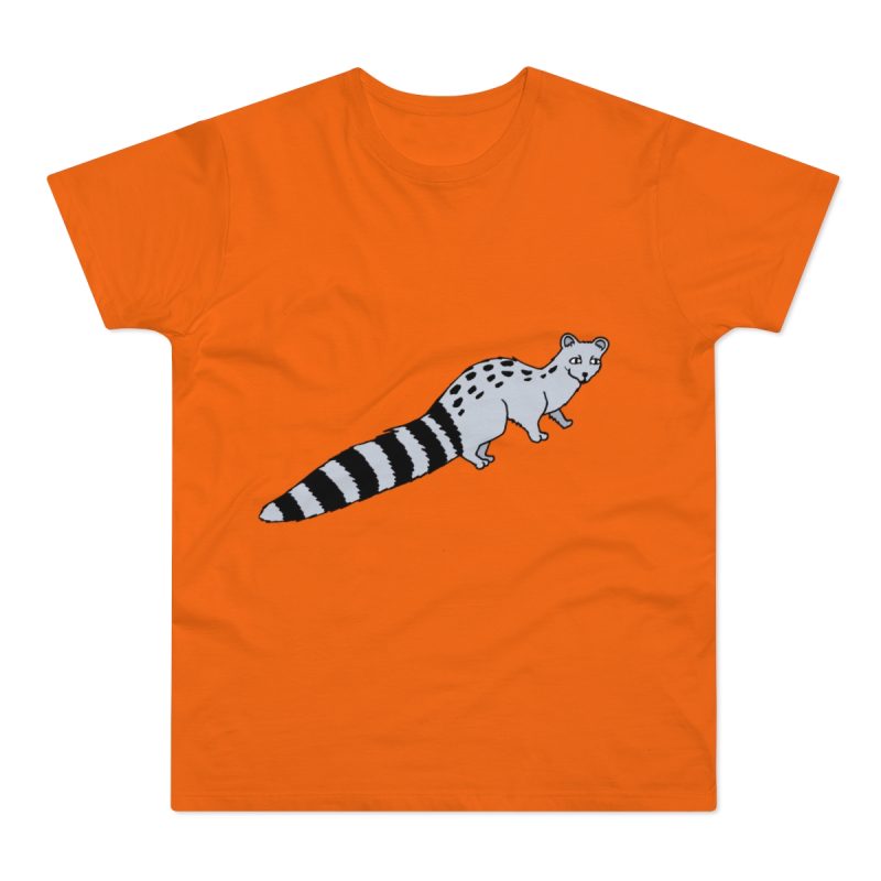 Camiseta hombre punto liso - Naranja - Geneta
