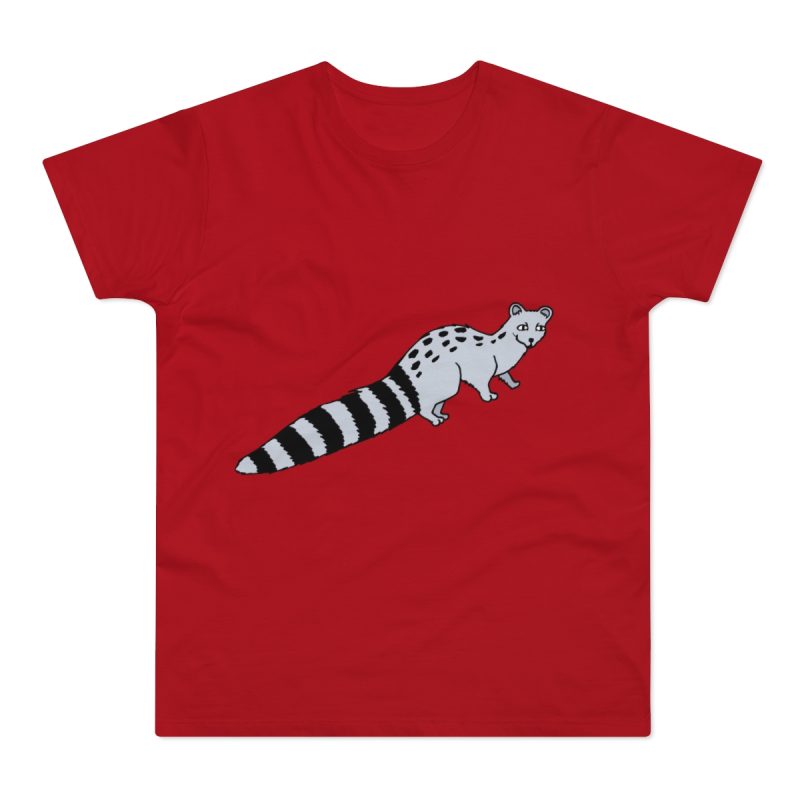 Camiseta hombre punto liso - Rojo - Geneta