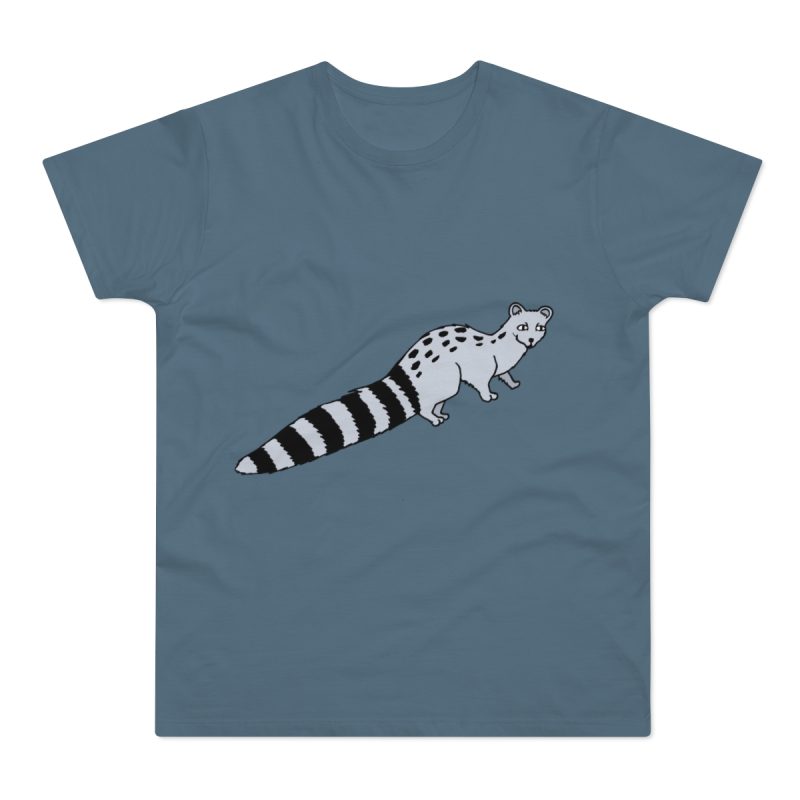 Camiseta hombre punto liso - Azul piedra - Geneta