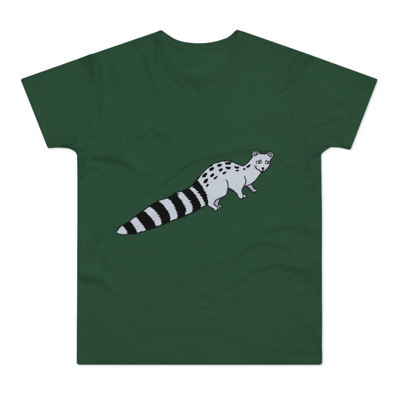 Camiseta hombre punto liso - Verde botella - Geneta