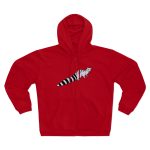 Sudadera capucha con cremallera premium - Rojo - Geneta
