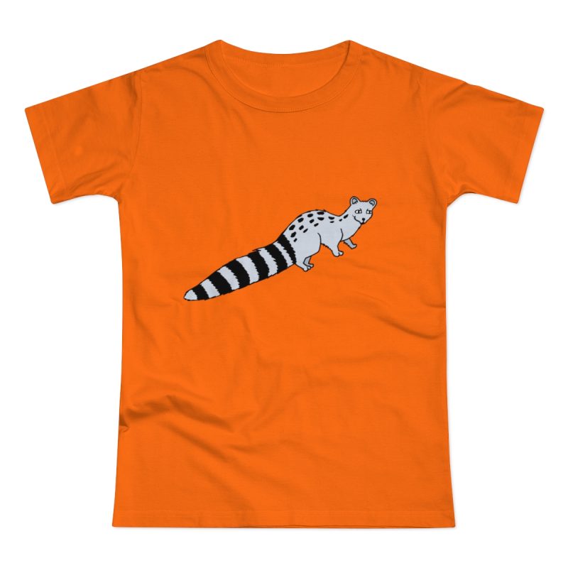 Camiseta mujer punto liso - Naranja - Geneta