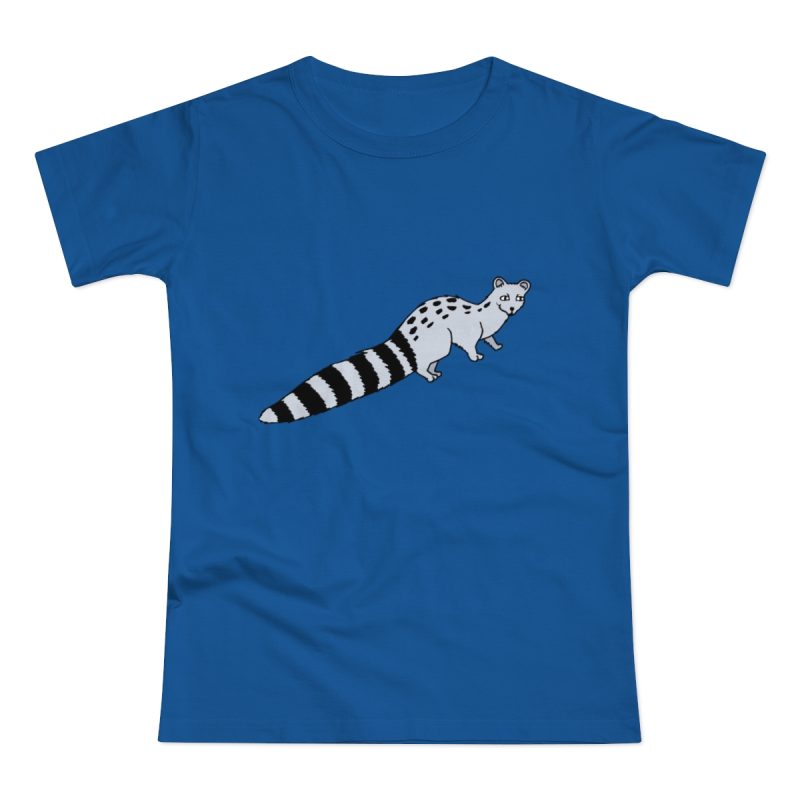 Camiseta mujer punto liso - Azul royal intenso - Geneta