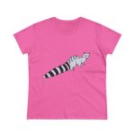 Camiseta mujer algodon medio - Rosa azalea - Geneta