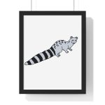 Poster enmarcado vertical - Negro - Geneta