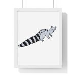 Poster enmarcado vertical - Blanco - Geneta