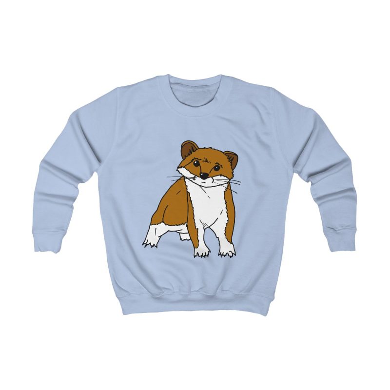 Sudadera infantil - Azul cielo - Mostel, sense dir ni mu