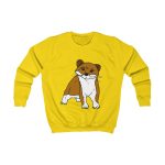 Sudadera infantil - Amarillo sol - Mostel, sense dir ni mu
