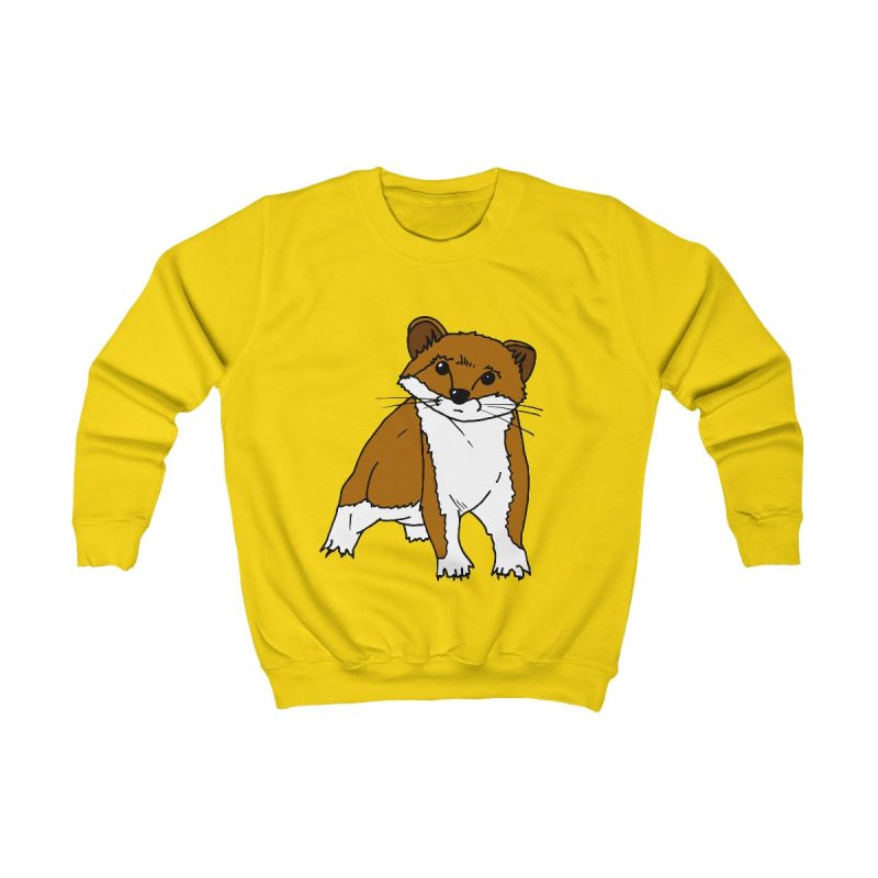Sudadera infantil - Amarillo sol - Mostel, sense dir ni mu