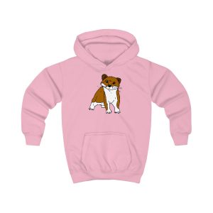 Sudadera con capucha infantil - Rosa bebe - Mostel, sense dir ni mu