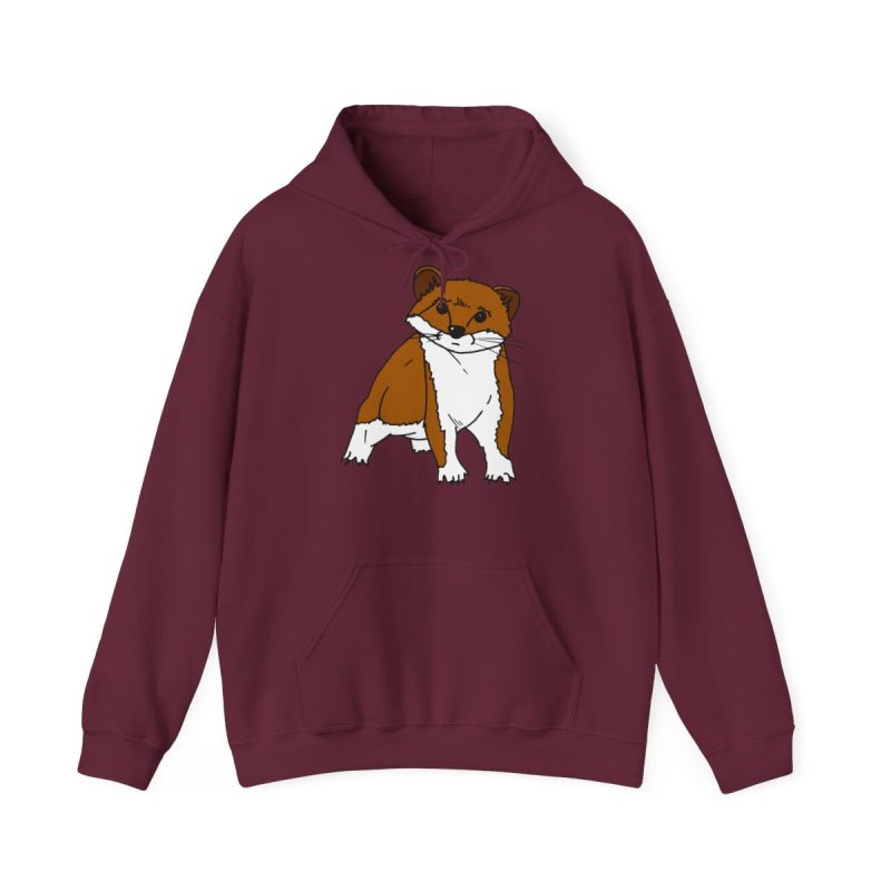 Sudadera con capucha - Granate - Mostel, sense dir ni mu