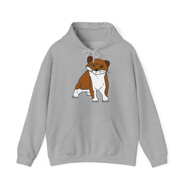 Sudadera con capucha - Gris deportivo - Mostel, sense dir ni mu
