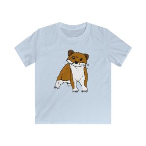 Camiseta infantil Softstyle - Azul claro - Mostel, sense dir ni mu