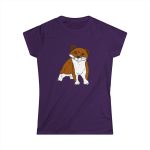 Camiseta mujer Softstyle - Morado - Mostel, sense dir ni mu Camiseta mujer Softstyle - Morado - Mostel, sense dir ni mu