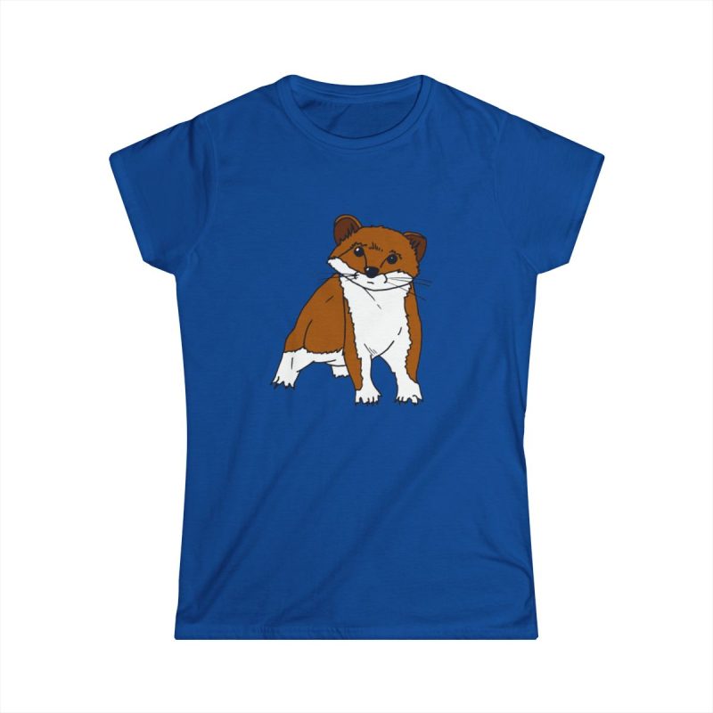 Camiseta mujer Softstyle - Azul royal - Mostel, sense dir ni mu