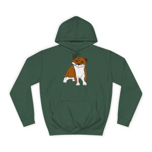 Sudadera universitaria - Verde botella - Mostel, sense dir ni mu