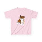 Camiseta infantil algodon grueso - Rosa claro - Mostel, sense dir ni mu