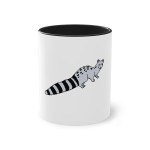Taza bicolor - Negro - Geneta